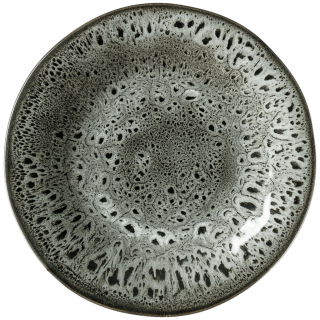 Talíř plochý Nano, 23,5 cm - černý