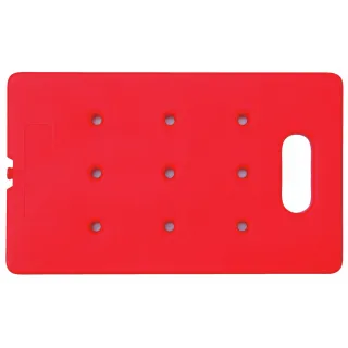 Tepelná vložka, 53x32,5x2,5 cm (GN 1/1) - červená