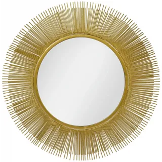 Dekorativní zrcadlo Kalia, 69 cm - zlatá