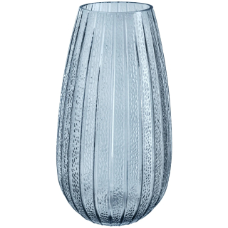 Skleněná váza Ana, 16x30 cm - modrá - PŘIPRAVUJEME