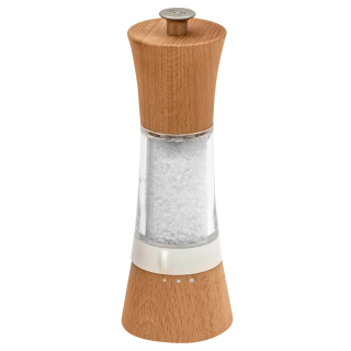 Mlýnek na sůl Coscile, 20 cm - hnědá/průhledná