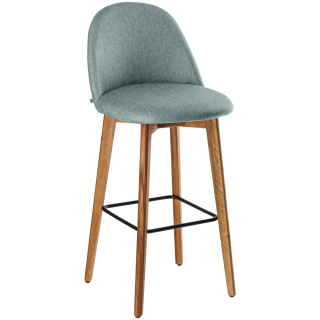 Barová židle Alwin, sv. modrá - PŘIPRAVUJEME