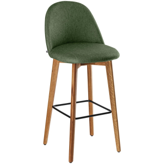 Barová židle Alwin, zelená