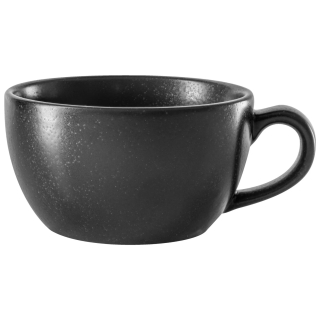 Šálek na kávu/cappuccino Masca, 200 ml - černá