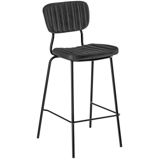 Barová židle Tolo - černá