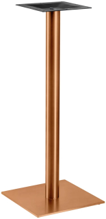 Stolová podnož Orio, 42x42x108 cm - měděná