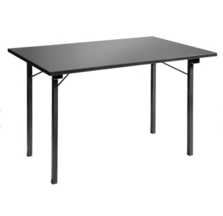 Banketní stůl, obdélníkový 120x80 cm - šedá