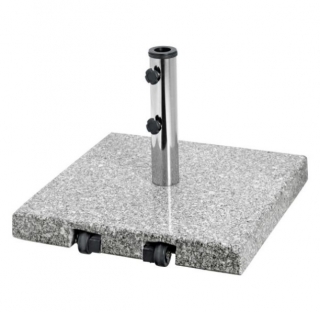 Granitový stojan na slunečník, 52x6 cm - šedá