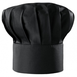 Kuchařská čepice Franz - černá