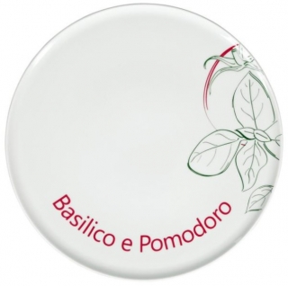 Pizza talíř Atessa (Basilico e Pomodoro), 31,5 cm - bílá
