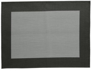 Prostírání Yato, 33x45 cm - černá/šedohnědá