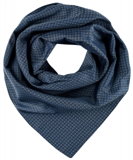 Šátek, káro - modrá