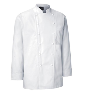 Pánský rondon Premium Chef, dlouhý rukáv - bílá