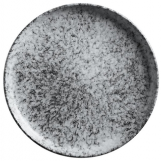 Talíř plochý Mamoro, 27 cm - černá/bílá