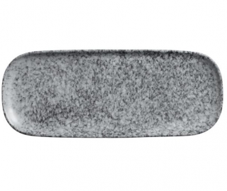 Podnos obdélníkový Mamoro, 36x14 cm - černá/bílá