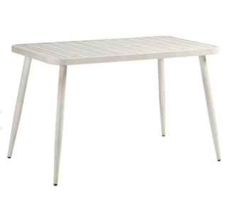 Stůl obdélníkový Atelio, 120x75 cm - vintage bílá - NEDOSTUPNÉ