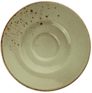Podšálek k šálku na kávu Palana, 16,5 cm - pastelově zelená
