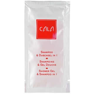 Pečující série Cala - šampon & sprchový gel, 10 ml