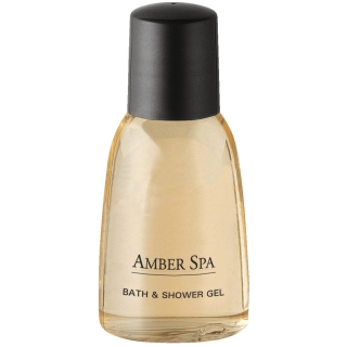 Pečující série Amber Spa - sprchový gel, 35 ml