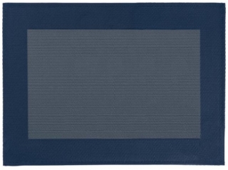 Prostírání Puris, 33x45 cm - tm. modrá