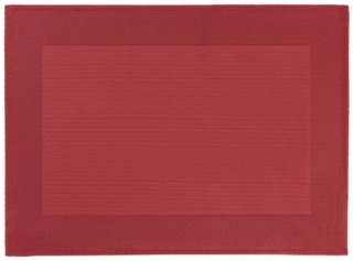 Prostírání Puris, 33x45 cm - červená