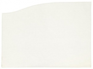 Prostírání Tecido zkosené, 32,5x44 cm - krémová bílá