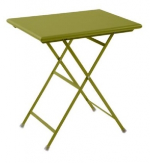 Stůl Sunny, obdélníkový 70x50 cm - zelená