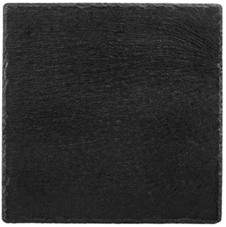 Břidlicová deska Patara, 35x35 cm - černá