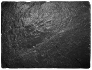 Břidlicová deska Patara, 30x25 cm - černá