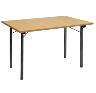 Banketní stůl, obdélníkový 120x80 cm - dub natur