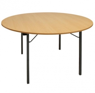 Banketní stůl, kulatý 150 cm - dub natur