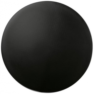 Stolová deska Werzalit-Topalit, 60 cm - černá
