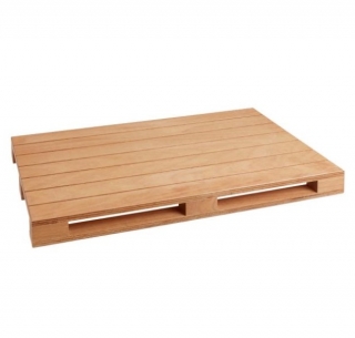 Dřevěná paleta na servírování Arawa, 53x32,5 cm - bez nožek