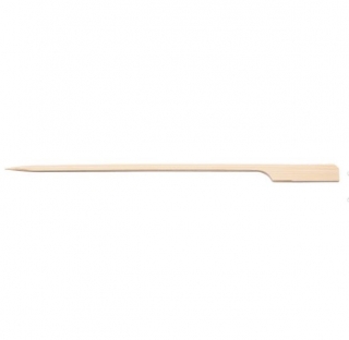 Fingerfood párátka, 18 cm - plochá bambusová
