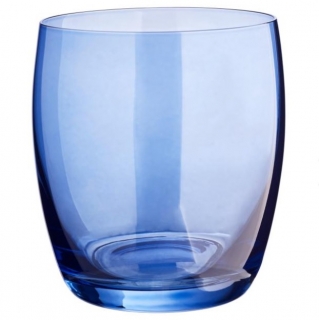 Univerzální sklenice Amantea Crystal, 450 ml - modrá