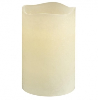 LED svíčka Gardis, 10x15 cm - krémová bílá
