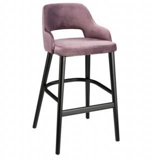 Barová židle Tonda, růžová
