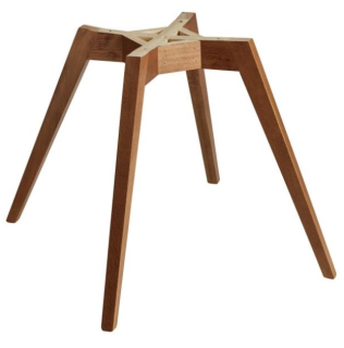 Rám židle Milaria, dřevo - ořech
