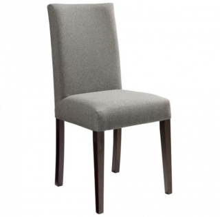 Židle Elegance, polyester - wenge/šedá melírovaná