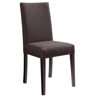 Židle Elegance, polyester - wenge/hnědá melírovaná