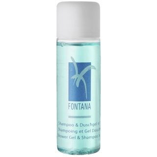 Pečující série Fontana - šampon & sprchový gel, 20 ml